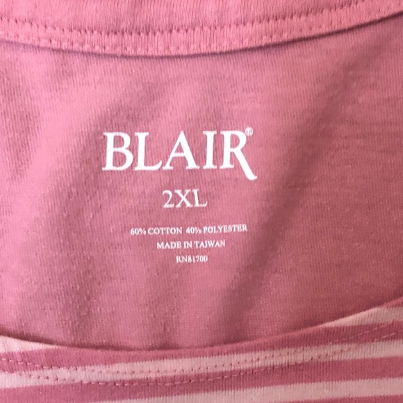 2 BLAIR Summer Tops size 2XL, very good condition, dusty pink, lime green - Picture 7 of 12